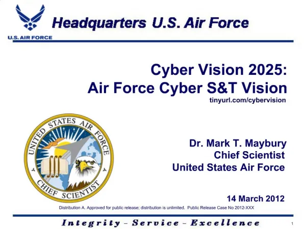 Cyber Vision 2025: Air Force Cyber ST Vision