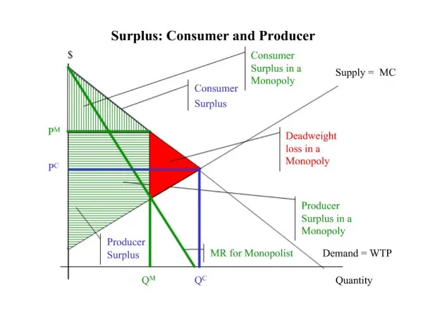 Surplus: Consumer and Producer