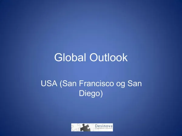 Global Outlook