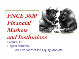 FNCE 3020 Financial Markets and Institutions - slide 1