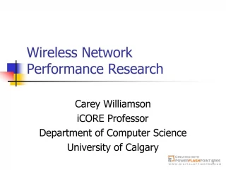Wireless Network - slide 1