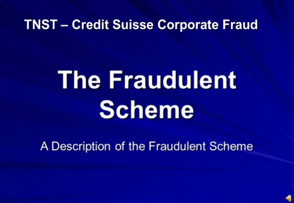 Securities Fraud