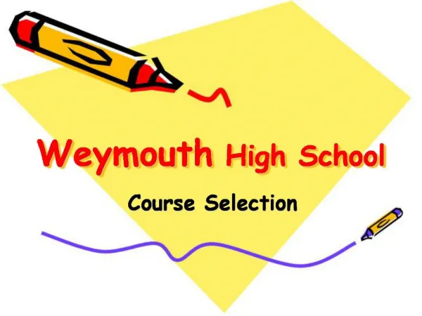 Weymouth High School