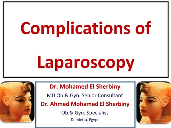Complications of Laparoscopy
