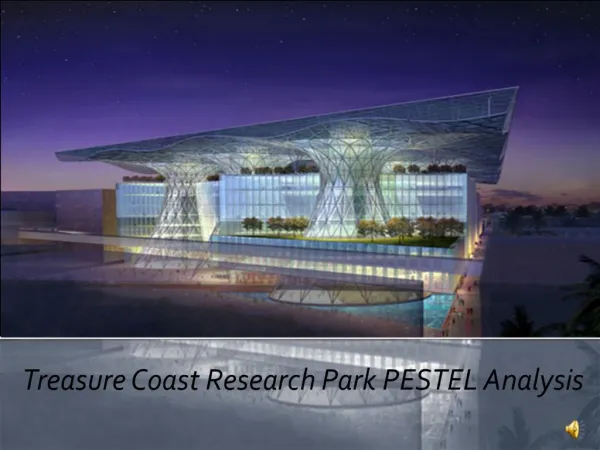 Treasure Coast Research Park PESTEL Analysis