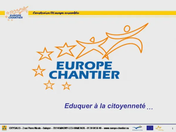 Eduquer la citoyennet