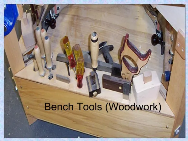Bench Tools Woodwork