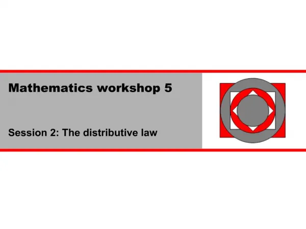 Mathematics workshop 5