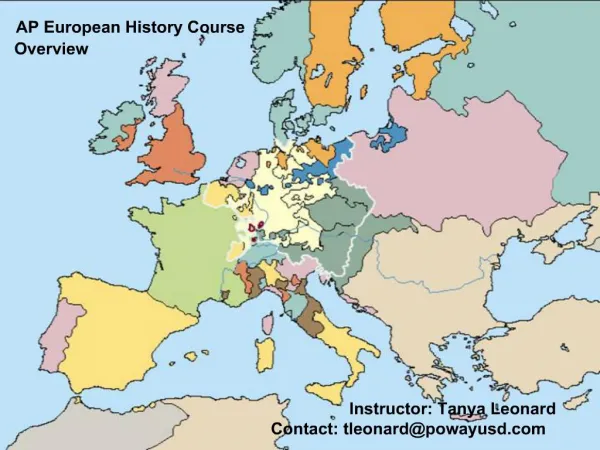 AP European History Course