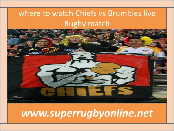 where to watch Chiefs vs Brumbies live Rugby match