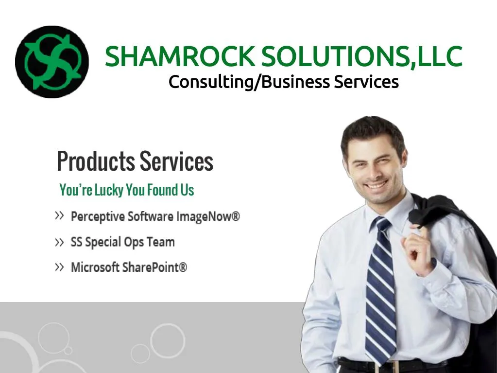 shamrock solutions llc consulting business services