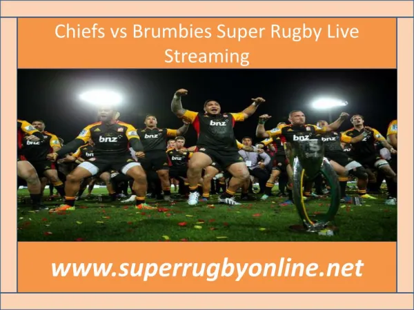 Watch Brumbies vs Chiefs 20 Feb 2015 stream in New Plymouth