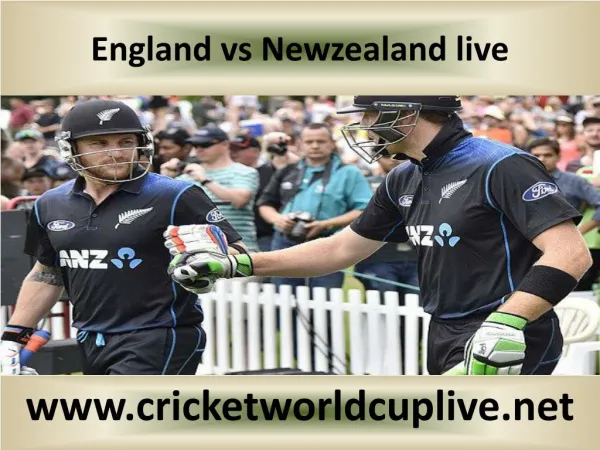 England vs Newzealand live