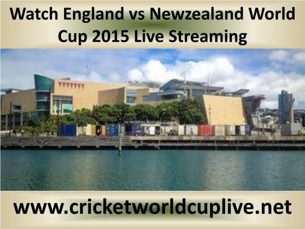 Newzealand vs England 20 feb 2015 live cricket