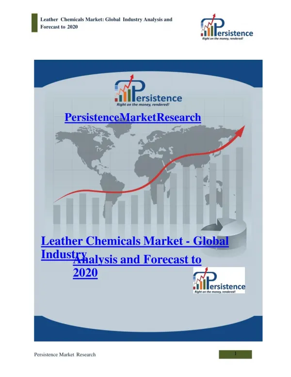 Global Leather Chemicals Market Analysis to 2020