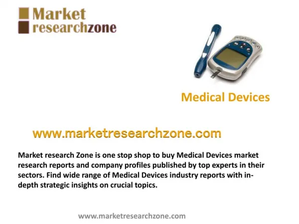 Medical Devices market research reports