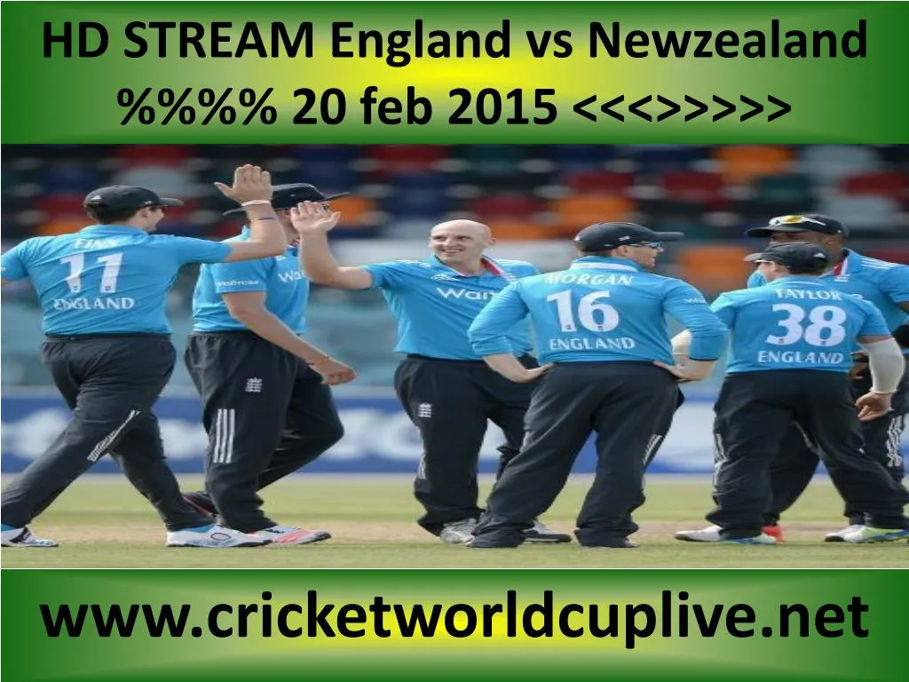 hd stream england vs newzealand 20 feb 2015