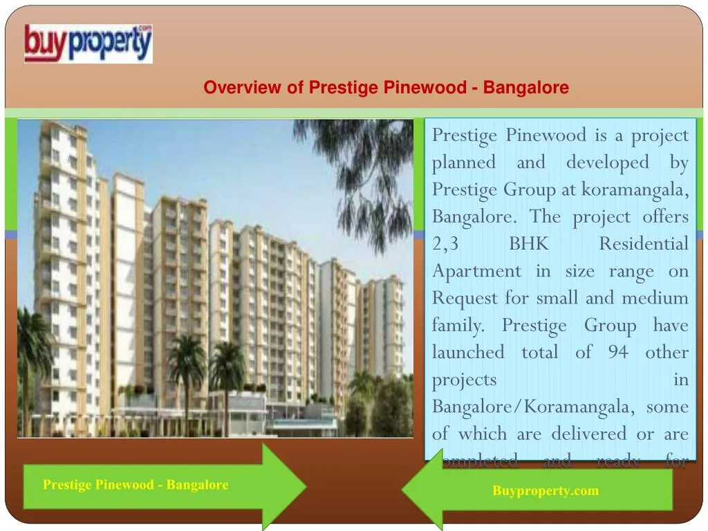 overview of prestige pinewood bangalore
