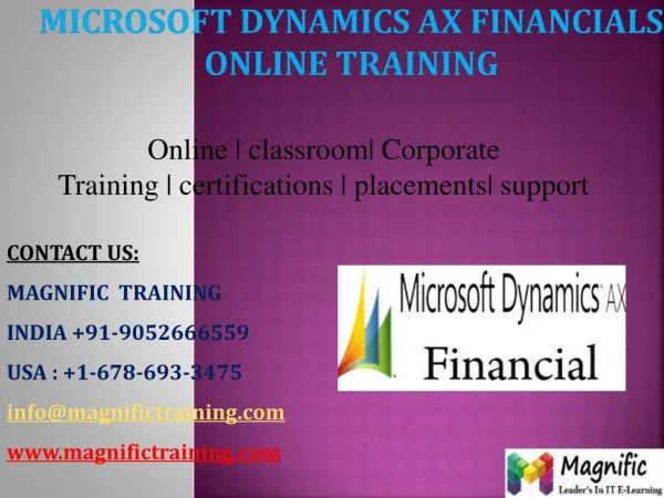 ms dynamics online training in delhi
