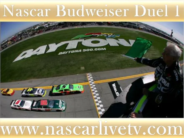 Watch Nascar Budweiser Duel 1 Race Sprint Cup
