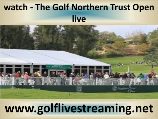 2015 Golf Northern Trust Open live