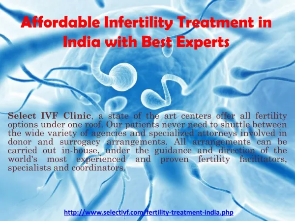 Affordable Fertility Treatment in India