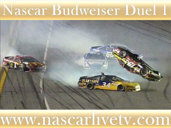 Budweiser Duel 1 at Daytona International Speedway