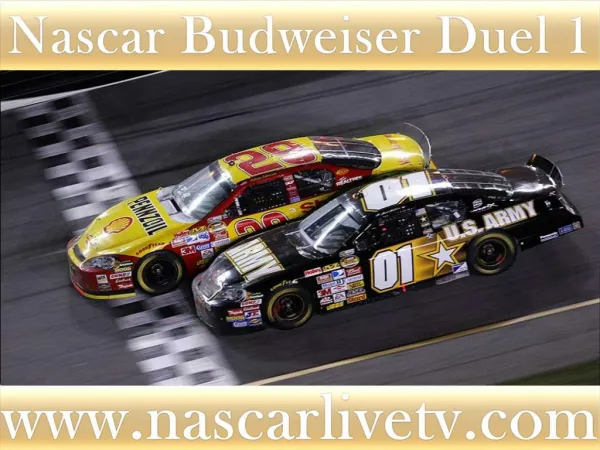 Watch Budweiser Duel 2 Nascar