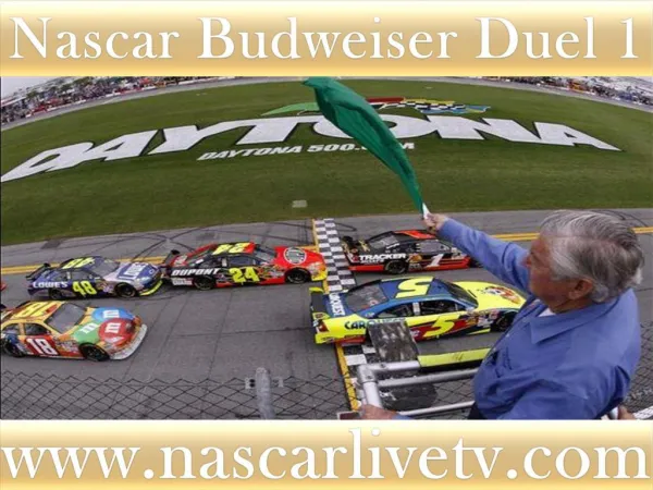 Nascar Sp Cup Budweiser Duel 2 Race Live Streaming