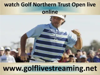 live Northern Trust Open Golf 2015 stream