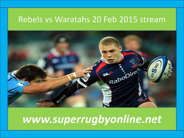 you crazy for watching Waratahs vs Rebels online Rugby