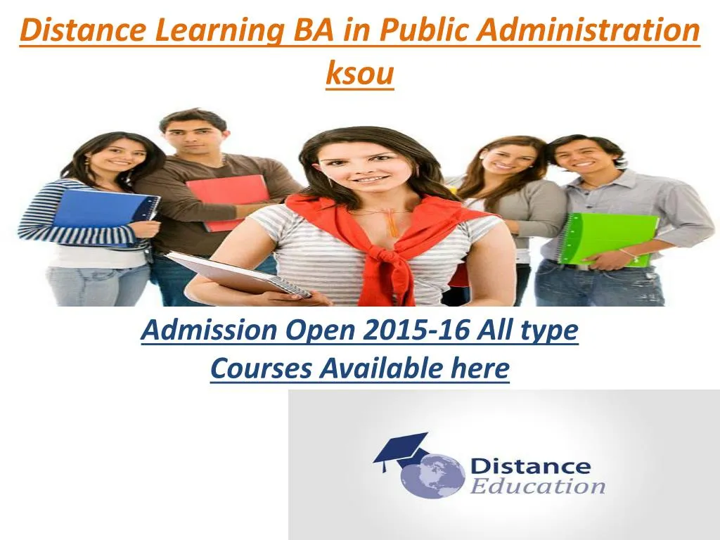 distance learning ba in public administration ksou