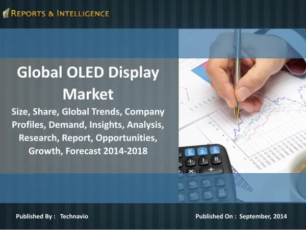 Latest Reports on Global OLED Display Market - Size, Share