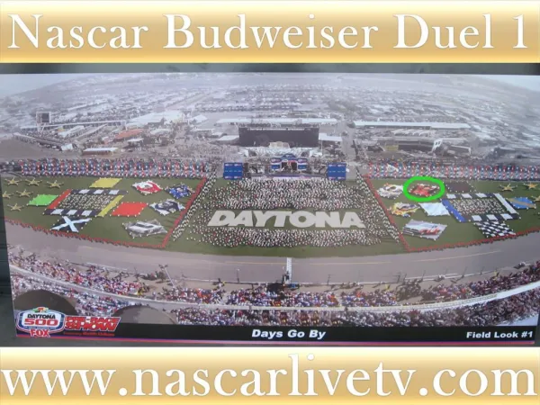 Nascar Daytona 500 streaming live stream