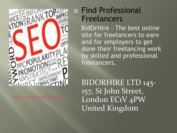 Find Online Professional Freelancers Jobs