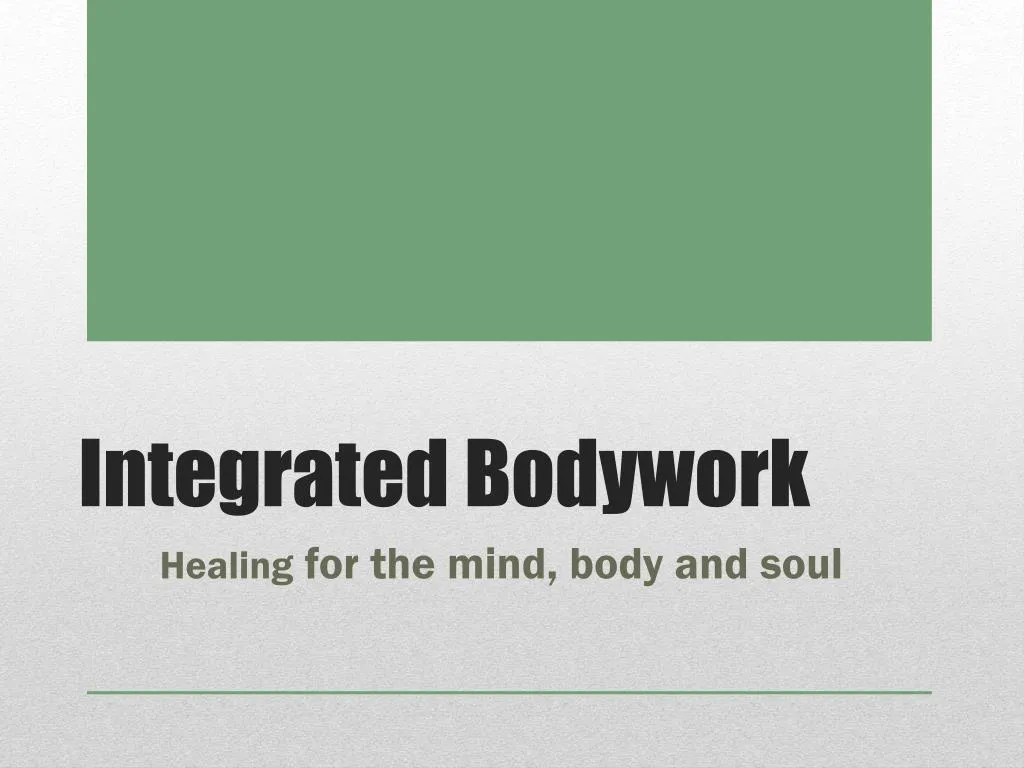 integrated bodywork