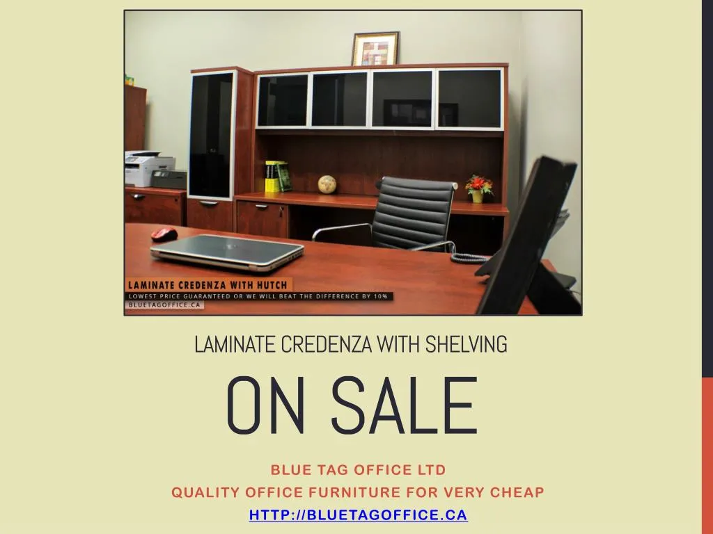 laminate credenza with shelving on sale