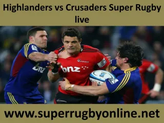watch ((( Crusaders vs Highlanders ))) live broadcast