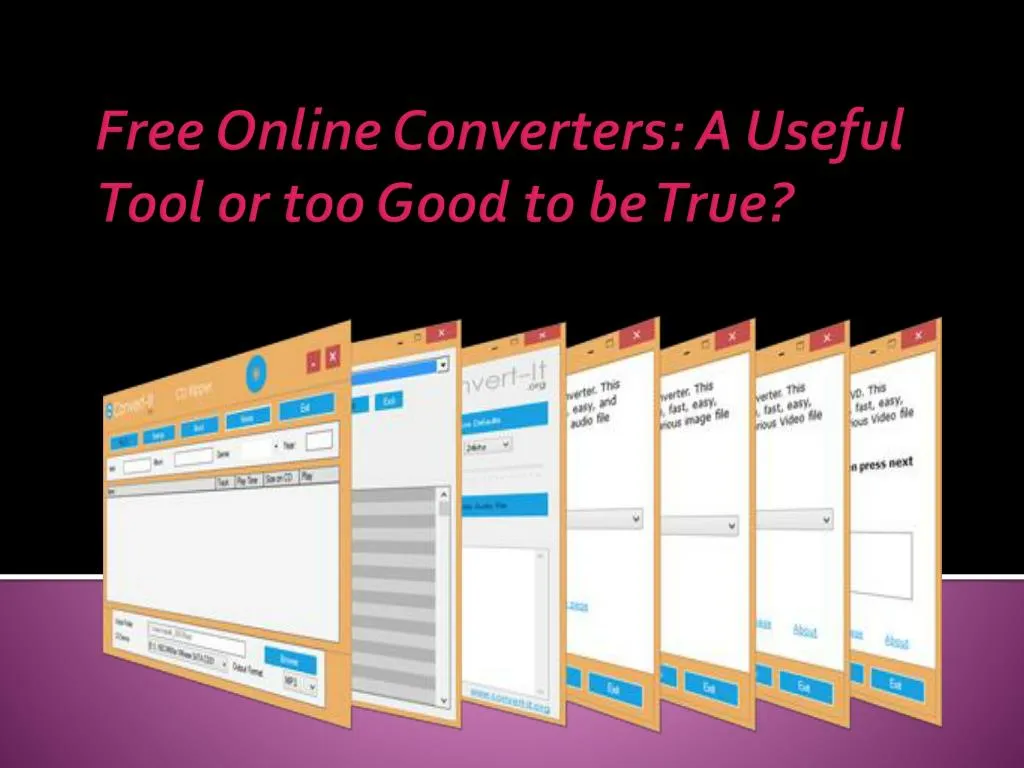 free online converters a useful tool or too good to be true
