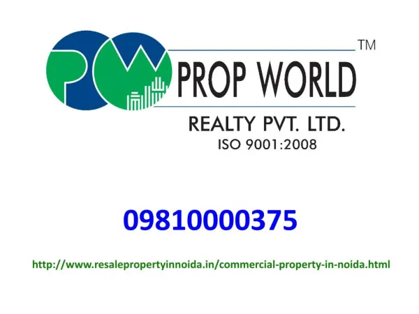 Commercial Property In Noida For Sale And Rent