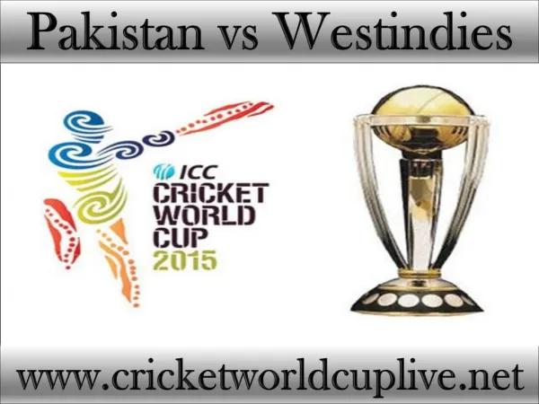 wathc cricket stream Pakistan vs West indies >>>>>