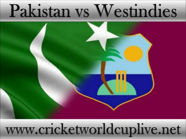 hot streaming@@@@ Pakistan vs West indies ((())))
