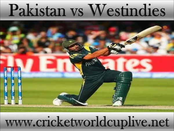 watch Pakistan vs West indies cricket match in Christchurch
