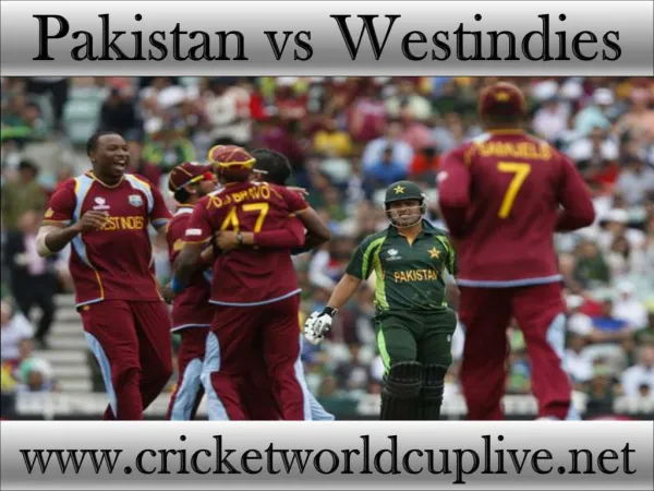 android stream cricket ((( Pakistan vs West indies )))