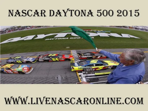 watch nascar Daytona 500 2015 live online