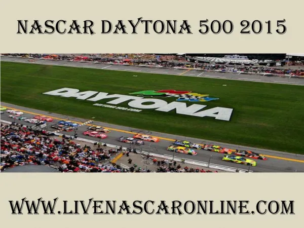 watch nascar Daytona 500 2015 race live streaming on iphone