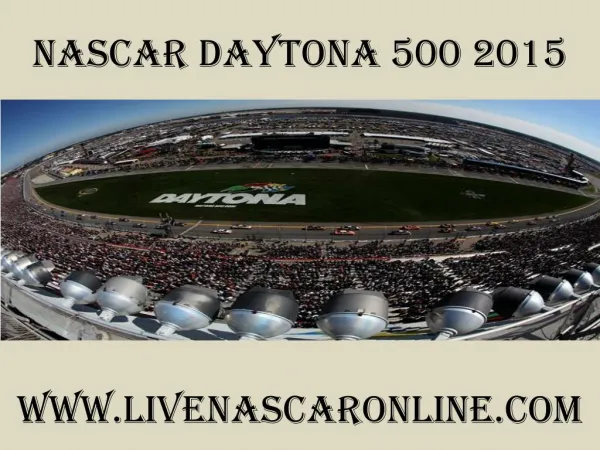 watch Nascar Daytona 500 cup online