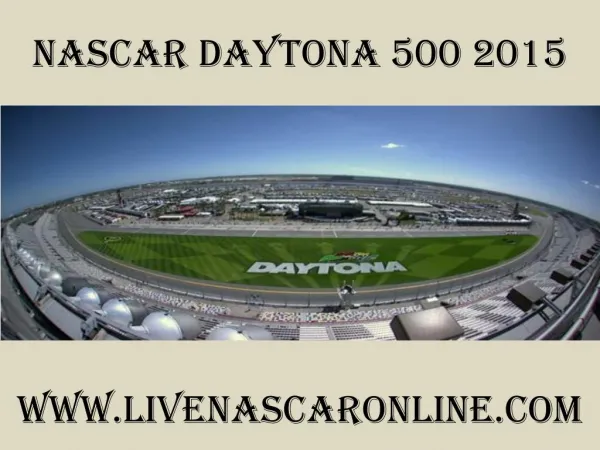 watch Nascar Daytona 500 racers stream online
