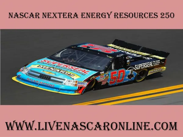 watch nascar NextEra Energy Resources 250 races stream onlin