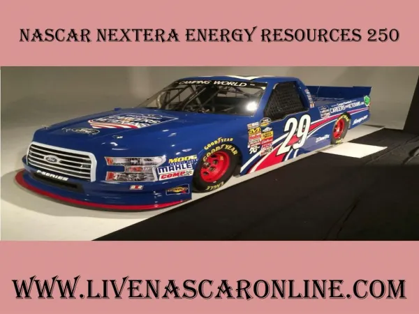 watch nascar 2015 NextEra Energy Resources 250 race live on